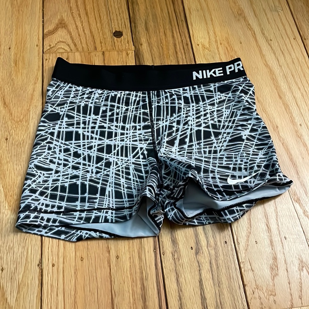 nike pro spandex shorts